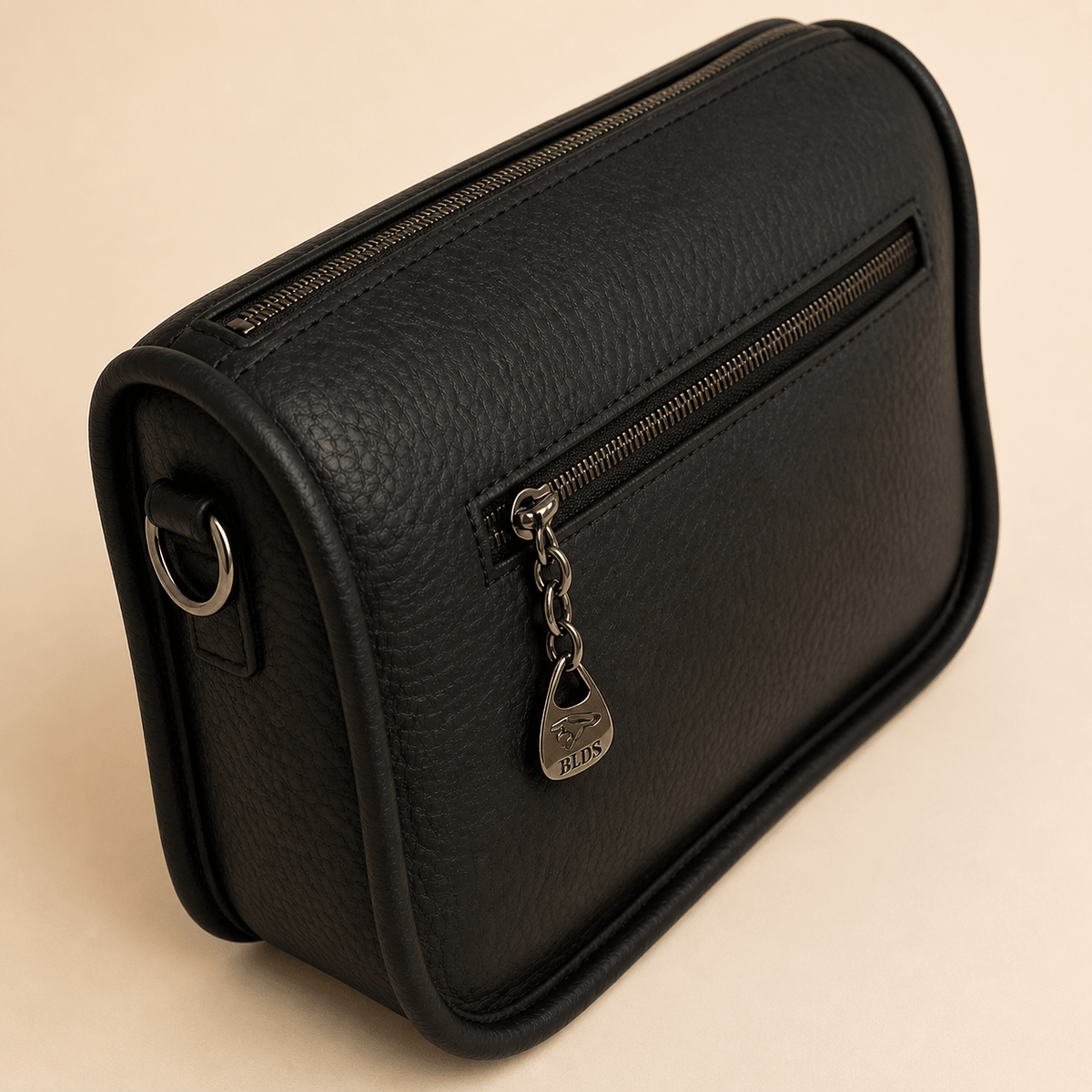 Bolsa Transversal Couro Veluna Stabia feminina - Bolsa Leg Stabia elegante | Veluna