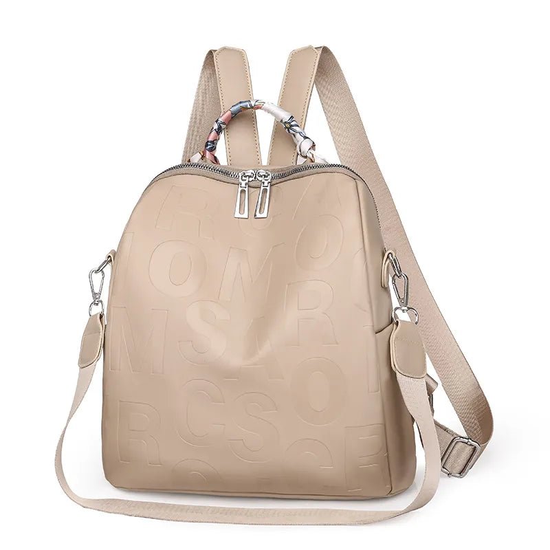 Mochila Couro Veluna Grosseto feminina - Mochila Grosseto elegante | Veluna