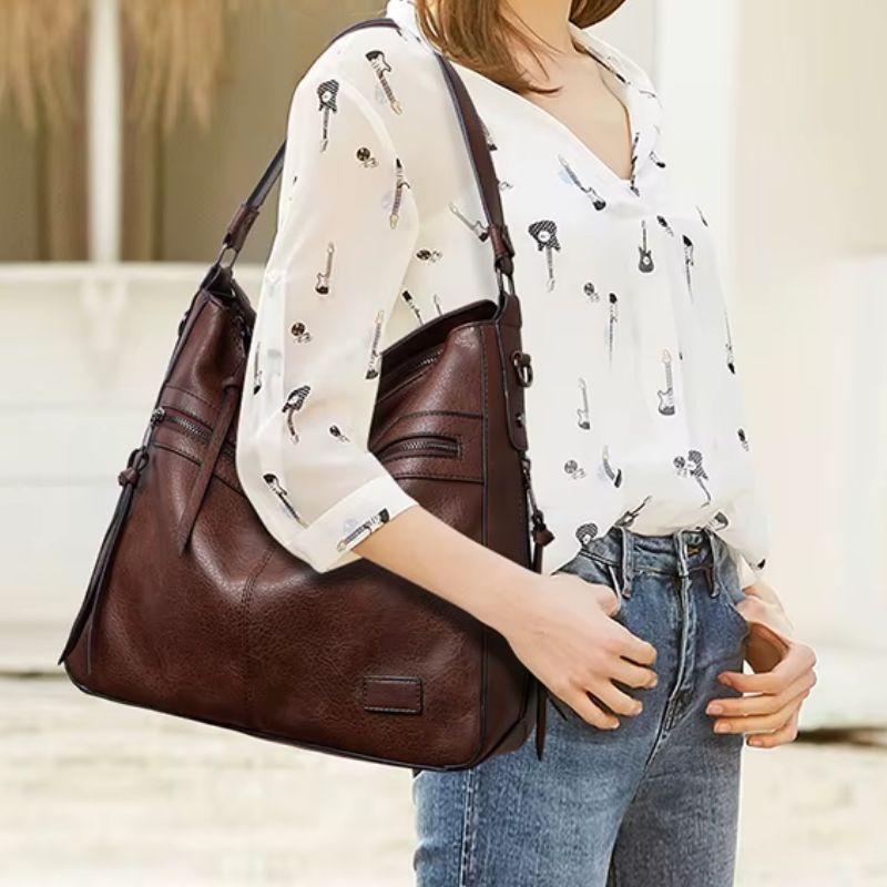 Bolsa Feminina Tiracolo Veluna Dominique feminina - Bolsa Dominique elegante | Veluna