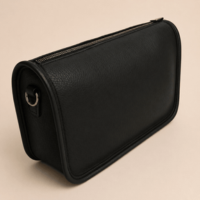 Bolsa Transversal Couro Veluna Stabia feminina - Bolsa Leg Stabia elegante | Veluna