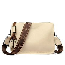 Bolsa Transversal Couro Veluna Stabia feminina - Bolsa Leg Stabia elegante | Veluna