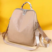 Mochila Couro Veluna Grosseto feminina - Mochila Grosseto elegante | Veluna