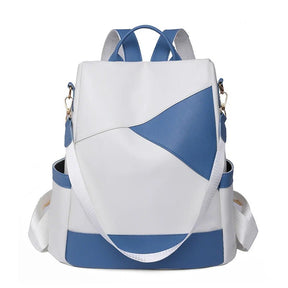 Mochila Couro Veluna Potenza feminina - Mochila Potenza elegante | Veluna