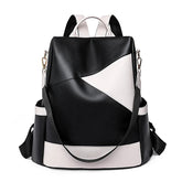 Mochila Couro Veluna Potenza feminina - Mochila Potenza elegante | Veluna