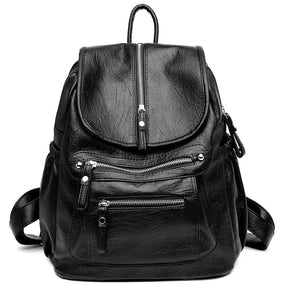 Mochila Feminina de Couro Bianca feminina - Mochila Bianca elegante | Veluna