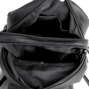 Mochila Feminina de Couro Bianca feminina - Mochila Bianca elegante | Veluna