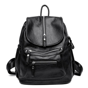 Mochila Feminina de Couro Bianca feminina - Mochila Bianca elegante | Veluna