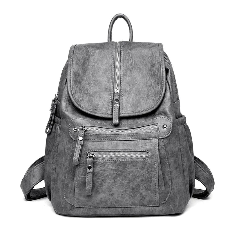 Mochila Feminina de Couro Bianca feminina - Mochila Bianca elegante | Veluna