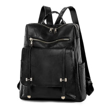 Mochila Feminina de Couro Córsega feminina - Mochila Córsega elegante | Veluna