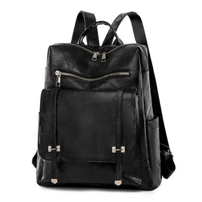 Mochila Feminina de Couro Córsega feminina - Mochila Córsega elegante | Veluna