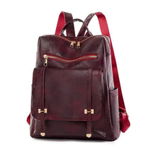 Mochila Feminina de Couro Córsega feminina - Mochila Córsega elegante | Veluna